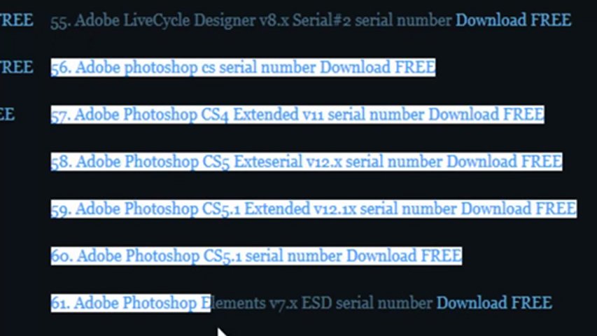 cs5.1 serial number